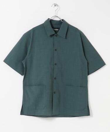 クイックドライショートスリーブシャツカバーオール