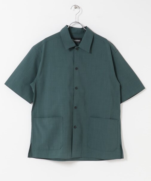 クイックドライショートスリーブシャツカバーオール