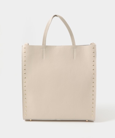 AULENTTI　スタッズスクエアバッグ