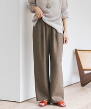 リネンイージーパンツ