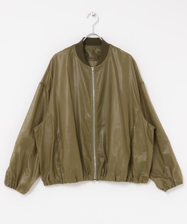 CHIGNON　シアーチンツブルゾン