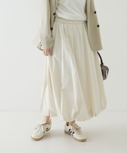 バルーンギャザースカート