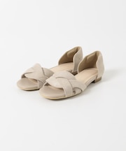 セパレートフラットサンダル