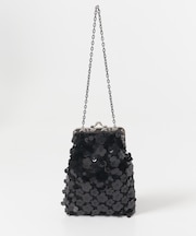 VIVIANO SEQUINS KISSLOCK POUCH