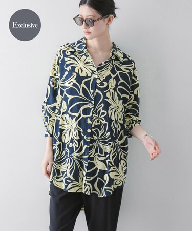 『一部別注カラー』LUSANA　SUN SHIRTS