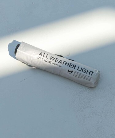 『晴雨兼用』because　ユニセックス オールウェザーライト