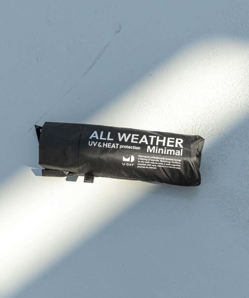 『晴雨兼用』because　ユニセックス オールウェザーミニマル