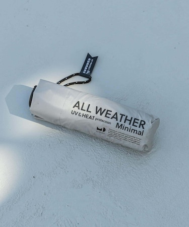 『晴雨兼用』because　ユニセックス オールウェザーミニマル