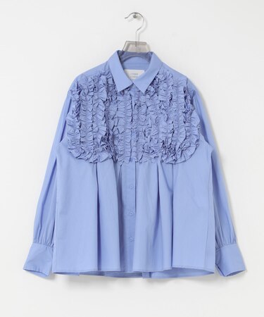 crinkle crinkle crinkle FRONT FRILL SHIRTS｜アーバンリサーチの通販 