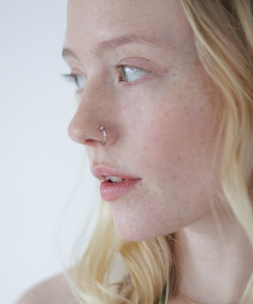 2セットステンレスノーズカフ