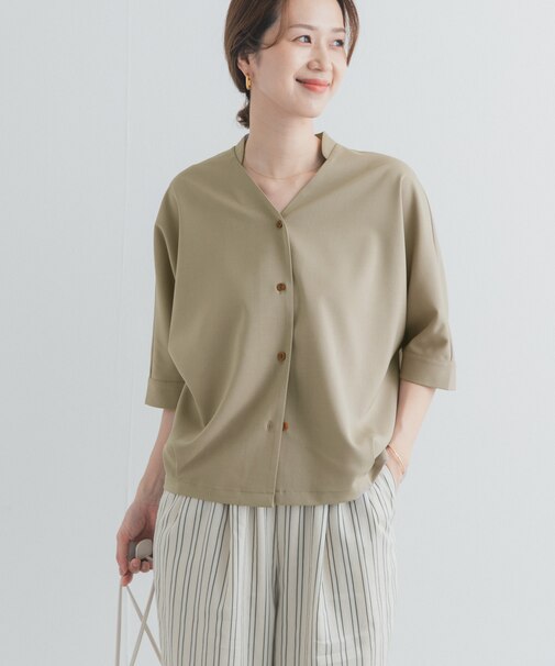 『UR TECH』完声／涼ドルマン半袖シャツ