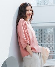 『UR TECH』サマシェアツイストスリーブプルオーバー