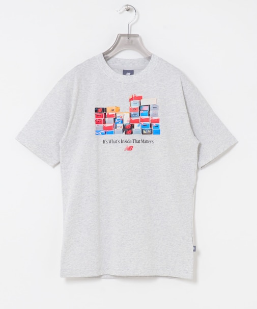 NEW BALANCE　ボックスTシャツ