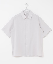 カバーリングリネン キャンプカラーシャツ