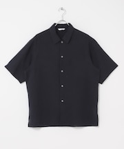 カバーリングリネン キャンプカラーシャツ