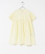 『親子リンク』コットンボイルパフスリーブワンピース(KIDS)