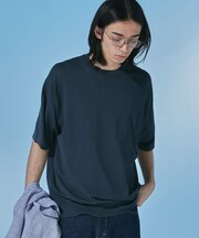 『UR TECH』サマシェア クルーネックニット