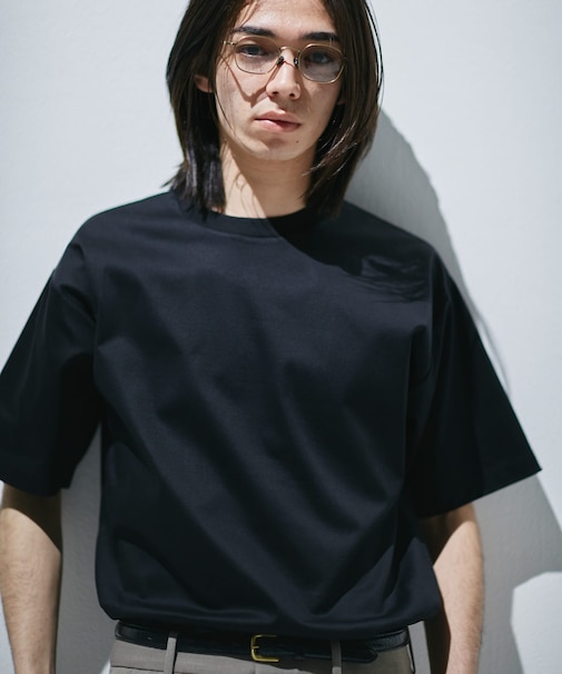 『仁村紗和さん着用』『UR TECH』 サマシェア クルーネックTシャツ