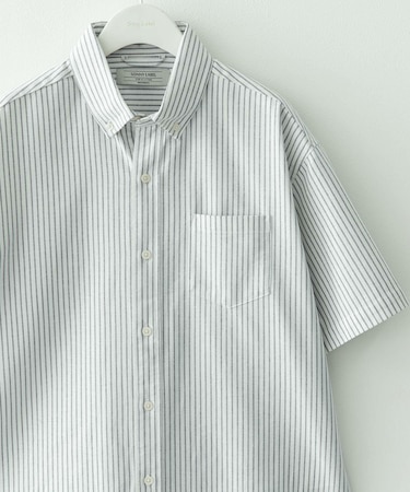 抗菌オックスボタンダウン半袖シャツ