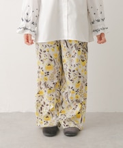 『親子リンク』フラワープリントイージーパンツ(KIDS)