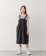 『150サイズ』『接触冷感／イージーケア』撥水ワークジャンパースカート(KIDS)