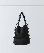 2WAYギャザーショルダーラメバッグ