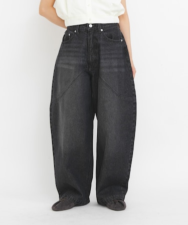 シームデザインカーブデニム