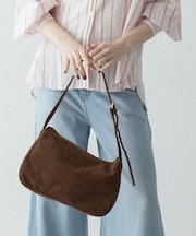 フェイクスエードショルダーバッグ