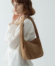 フェイクスエードショルダーバッグ