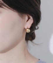 ステンレスプックリピアス