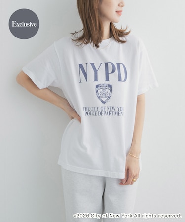 『別注』GOOD ROCK SPEED×DOOS　NYC NYPD T-SHIRTS
