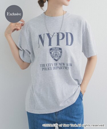 『別注』GOOD ROCK SPEED×DOOS　NYC NYPD T-SHIRTS