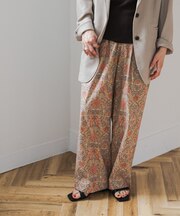 アソートプリントイージーパンツ
