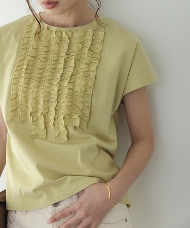 フロントフリルプルオーバー