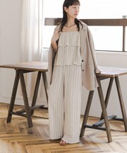 ラメストライプセットアップ