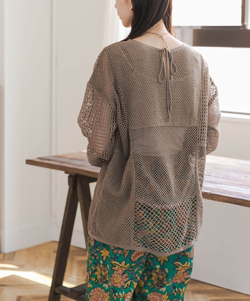 2wayメッシュプルオーバー