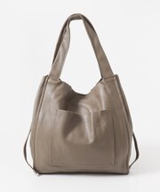 ソフトレザービッグトートバッグ