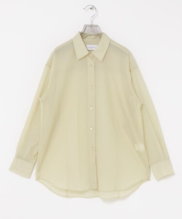 new basic　AIR SHEER SHIRTS