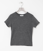 new basic　WASHABLE WOOL BABY T-SHIRTS