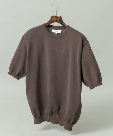 『UR TECH』AIRDRY半袖クルーニット