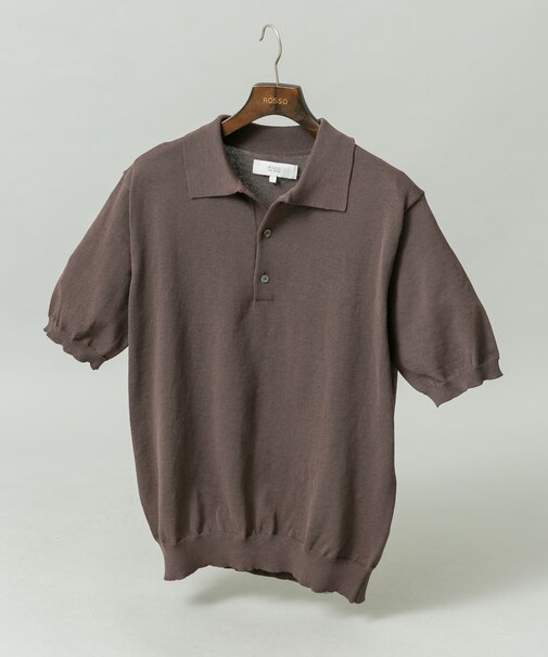 『UR TECH』AIRDRY半袖ニットポロ