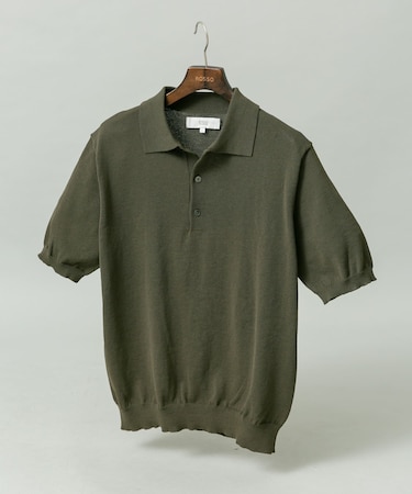 『UR TECH』AIRDRY半袖ニットポロ