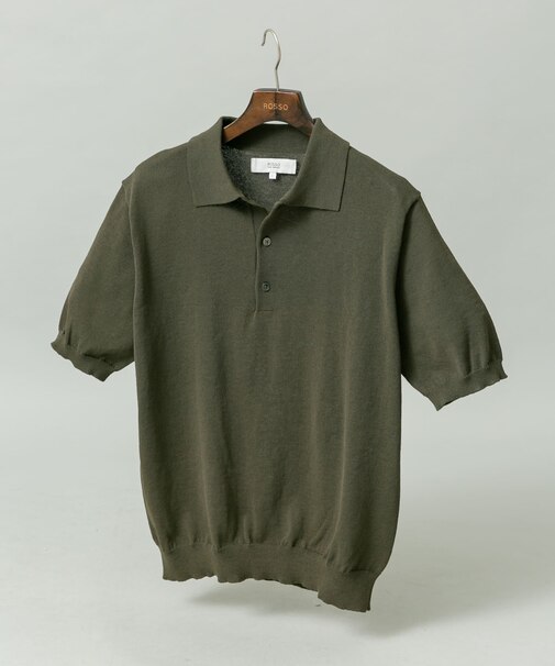 『UR TECH』AIRDRY半袖ニットポロ