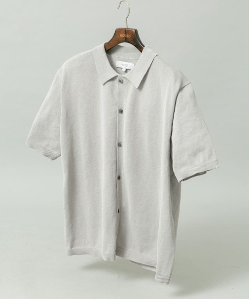 『UR TECH』AIRDRY半袖ポロカーディガン