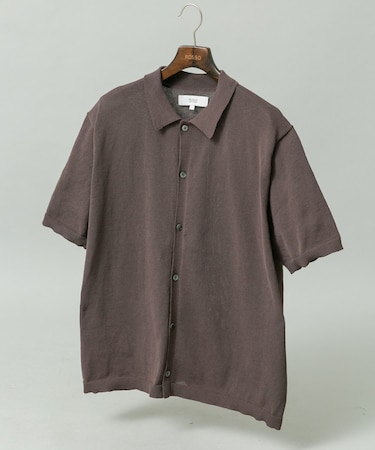 『UR TECH』AIRDRY半袖ポロカーディガン