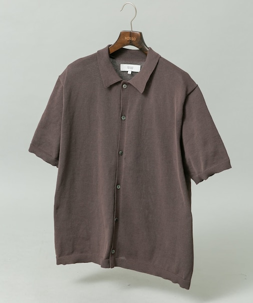 『UR TECH』AIRDRY半袖ポロカーディガン