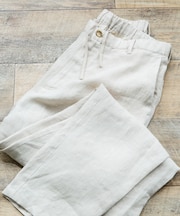 シルケットリネン イージートラウザー