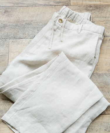 シルケットリネン イージートラウザー