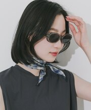 オーバルタイプサングラス