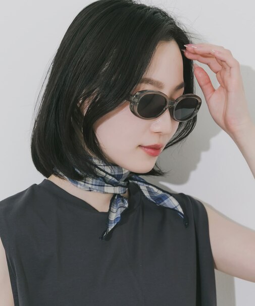 オーバルタイプサングラス